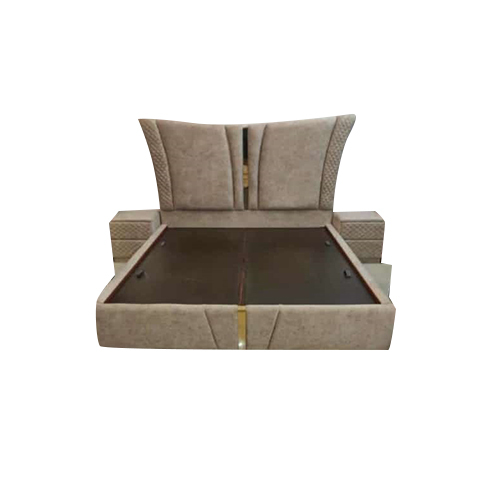Handmade Full Size 6 Feet Plywood Double Bed - High-Quality Wood, Customized Design & Color Options, Modern Appearance, Carpenter Assembly, Warranty Included