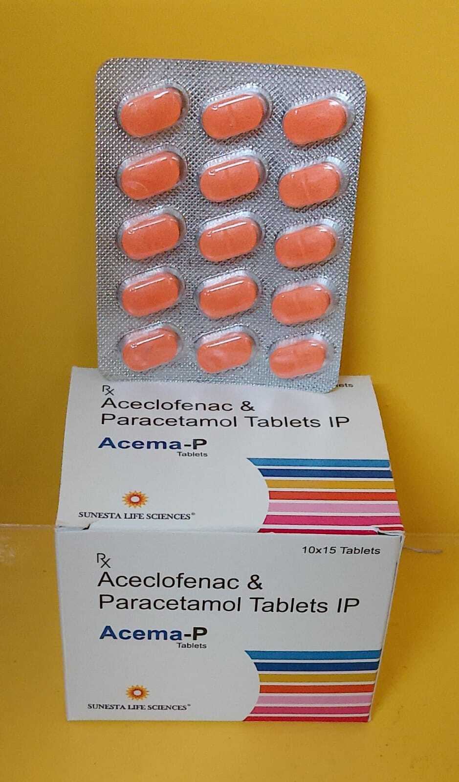 Aceclofenac Paracetamol Tablets - Drug Type: General Medicines
