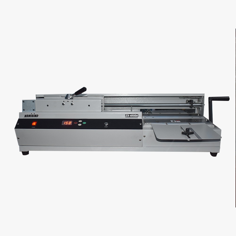 Semi Automatic Desktop Glue Binding Machine With Binding Thickness (30-40mm)