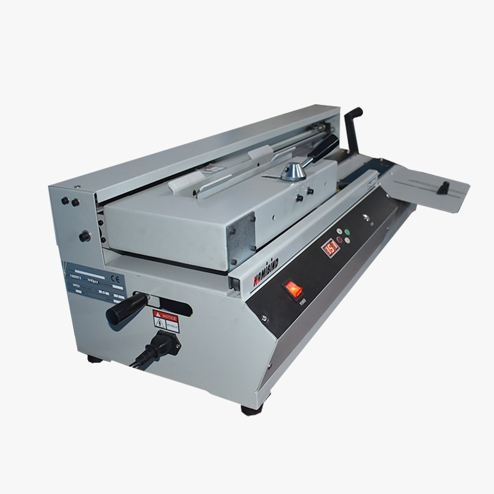 Semi Automatic Desktop Glue Binding Machine With Binding Thickness (30-40mm)