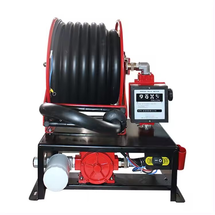 Automatic Spring-driven Hose Reel - Hot Galvanized Steel, 3/4" & 1" | Friction-free Rolling, Uv-resistant Coating, Locking Mechanism