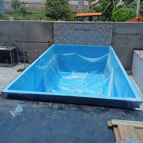 Outdoor Fiberglass Swimming Pool - Shape: Customized