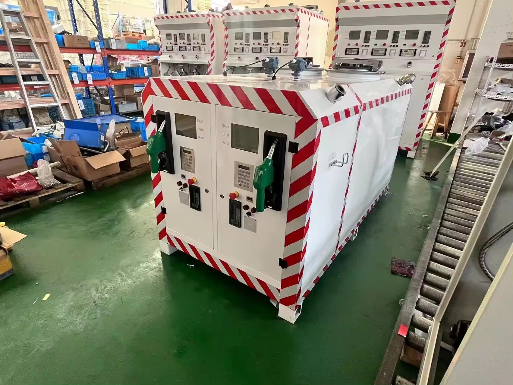 Portable Micro Gas Station Mini Mobile Fuel Station Tank And Dispenser