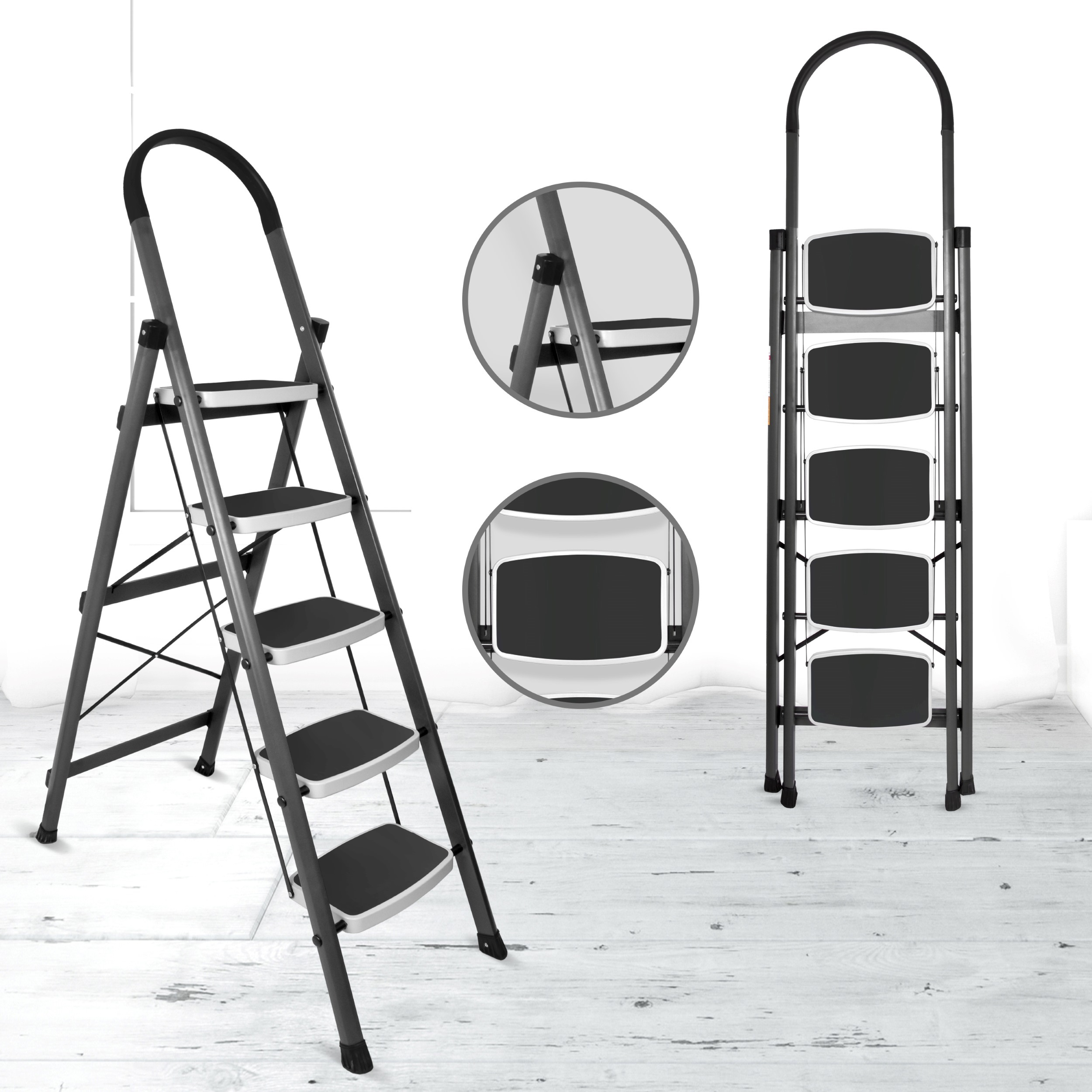 High Quality Ms Folding Ladders