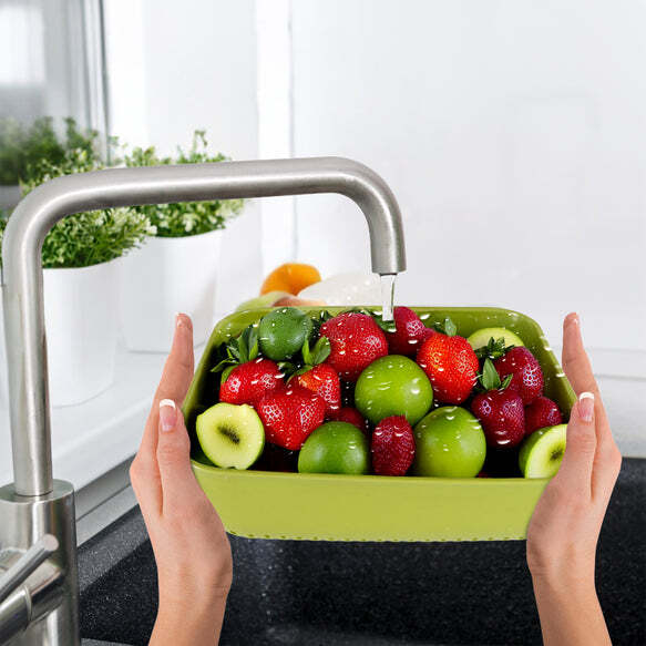 Multipurpose Small Plastic Kitchen Basket