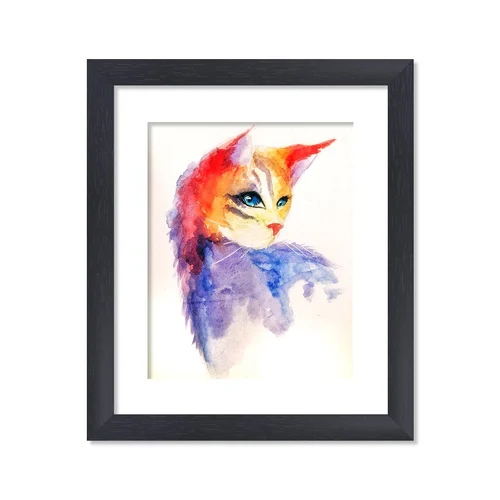 Simple Elegant Black Picture Frame For Home Decor - Frame Color: As Per Requirement