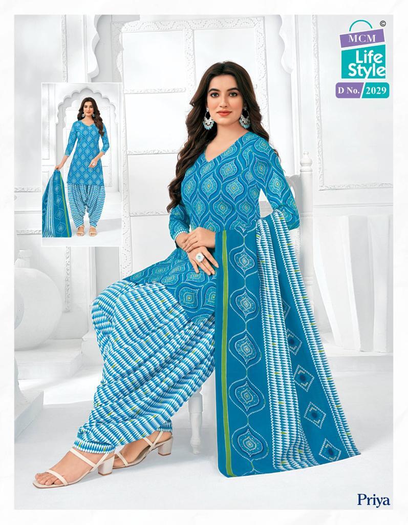Mcm Priya Special Vol-20 Dress Material
