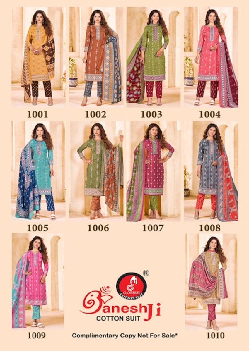 Ganeshji Sahiba Vol-1 Dress Material