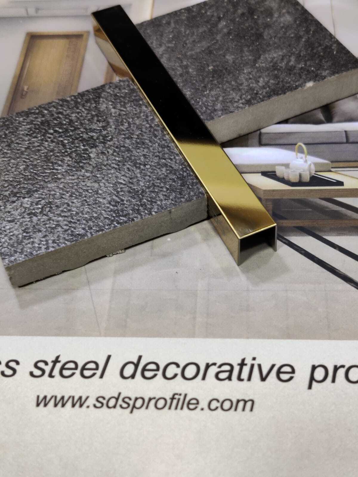Sds Decorative U Profiles By Sds - Grade: 304