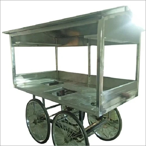 स्टेनलेस स्टील फ़ूड कार्ट