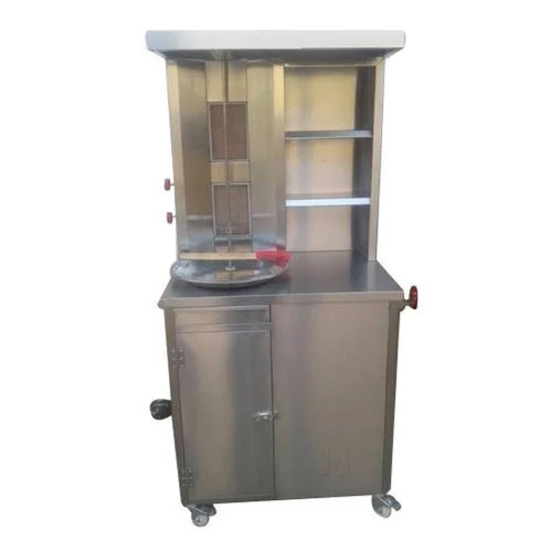 2 Burner Gas Shawarma Machine By Sas Bakery Equipments