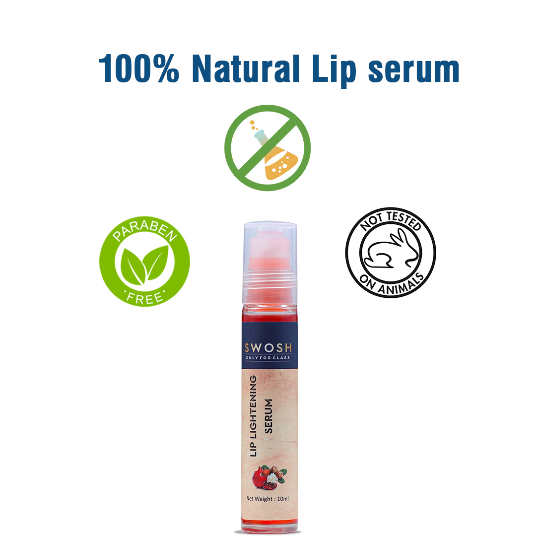 Lip Serum - Herbal Liquid Formula, Safe For All Skin Types | Soft, Smooth, And Plump Lips For 24 Months