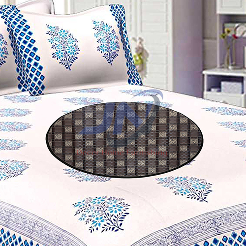 Unique Circle Bed Server - Standard Size, Multicolor Washable Design | Good Quality, Quick Wash, Stylish and Functional Bedroom Accessory