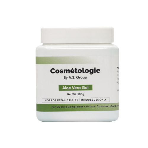 Aloe Vera Gel - 500gm Cream-Based, 100% Natural Herbal Extracts for All Skin Types, Gentle and Hydrating