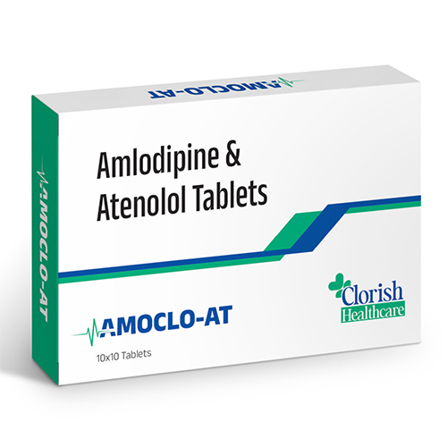 Amlodipine And Atenolol Tablets - General Medicine for High Blood Pressure and Chest Pain, Suitable for Adults, Easy-to-Consume Tablets, Store in a Cool Place