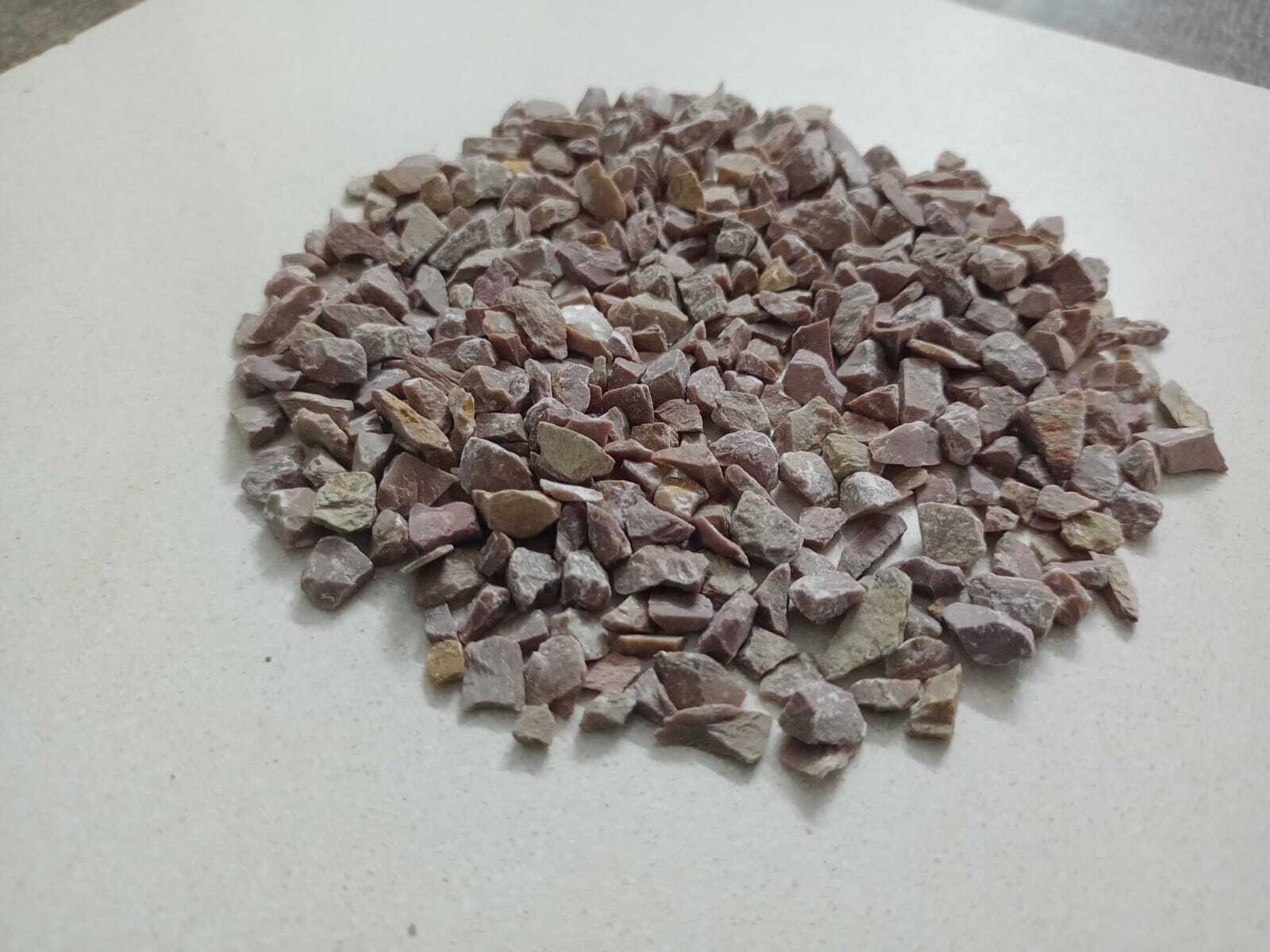 Pink Wood Color Natural Marble Chips With Water Wash Quality Cheap Price - Size: Size: (1) 1-3 Mm (2) 3-6 Mm (3) 3-6 Mm (4)6-9mm (5) Customized