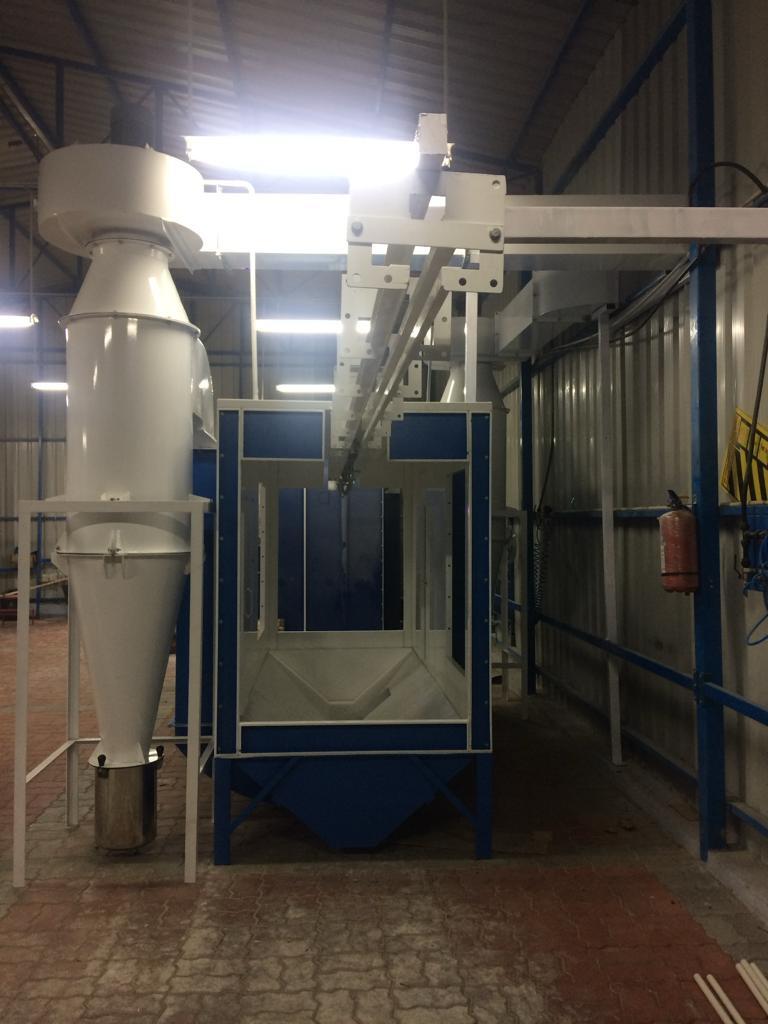 Auto Spray Booth - Steel, Variable Dimensions | 3-phase Power, High Airflow, Hepa Filtration, Ce Compliance For Automotive Part Painting