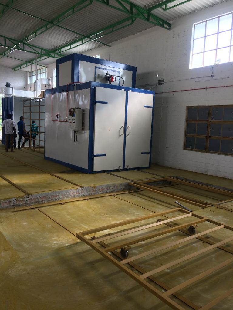 Gas Fired Oven - Steel, Variable Chamber Dimensions | Natural Gas, 100-300â°c Temperature Range, 220v Power Supply, Multiple Safety Features, Industrial Baking, Paint Curing, Drying