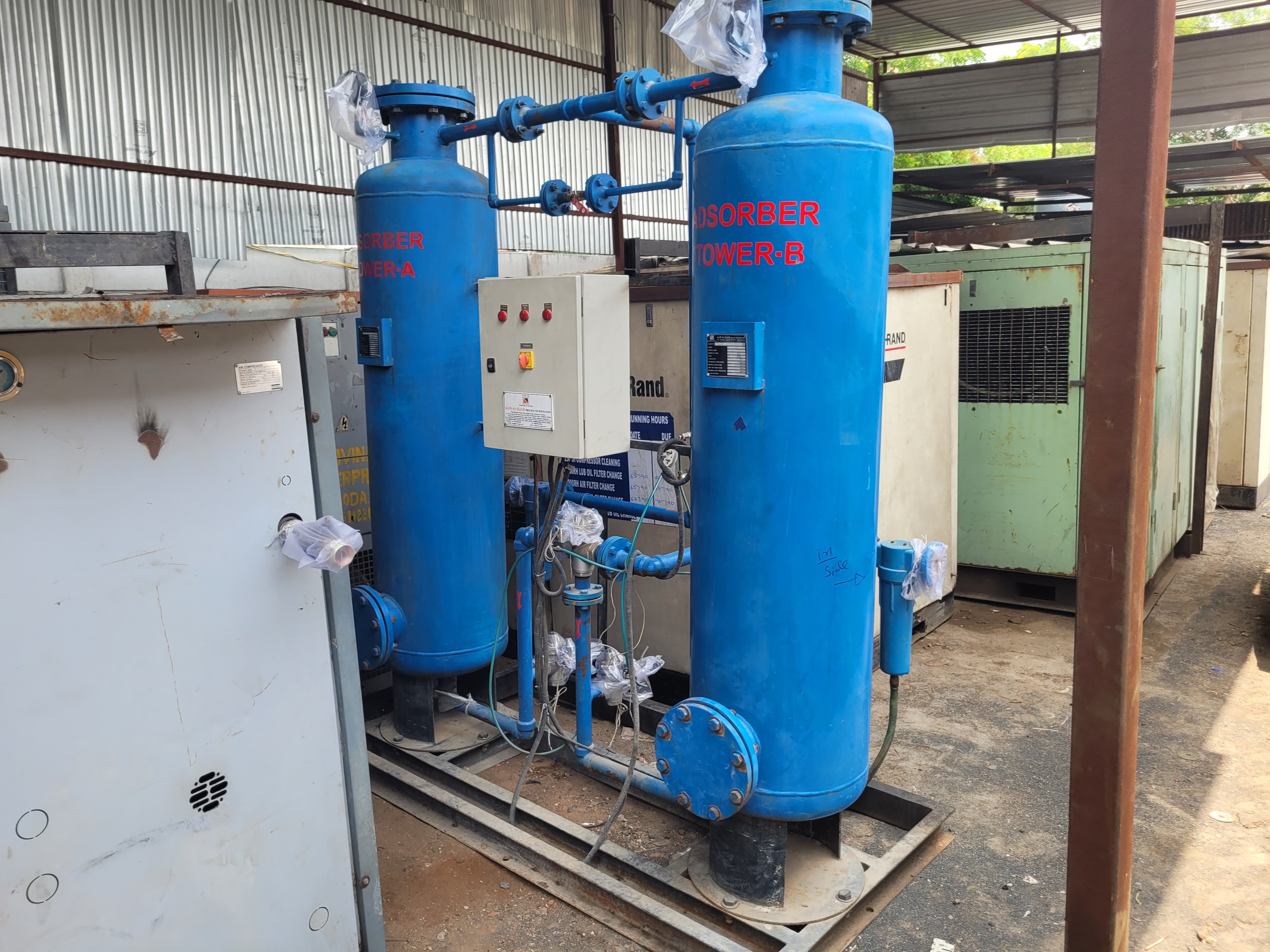 Heat Less Type Air Dryer - Color: Blue