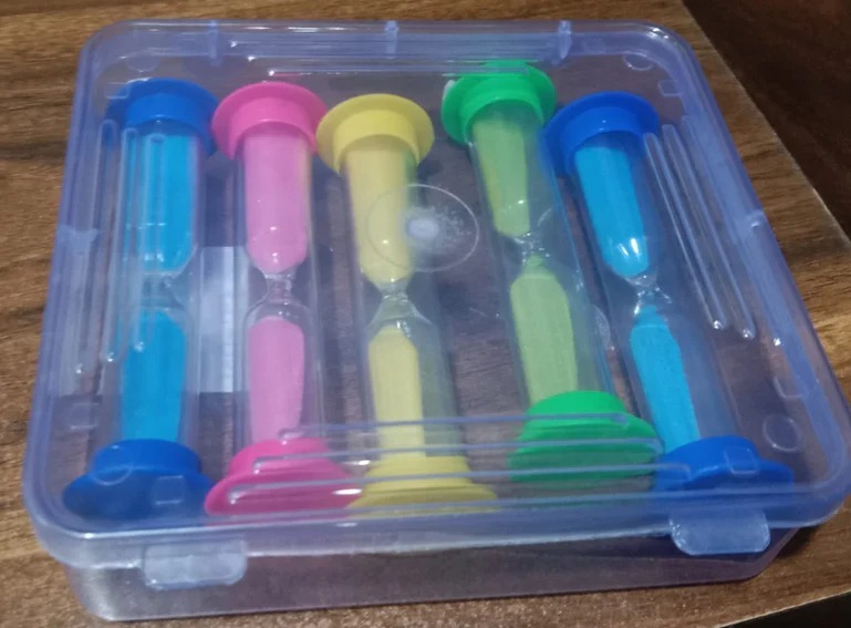 Plastic Sand Glass 8756 - Feature: Waterproof