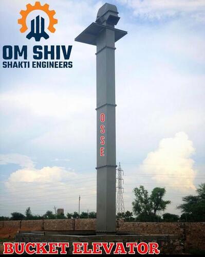 Bucket Elevator - Stainless Steel, Different Sizes Available, 220-240 Volt | Durable Frame Material for Efficient Material Handling