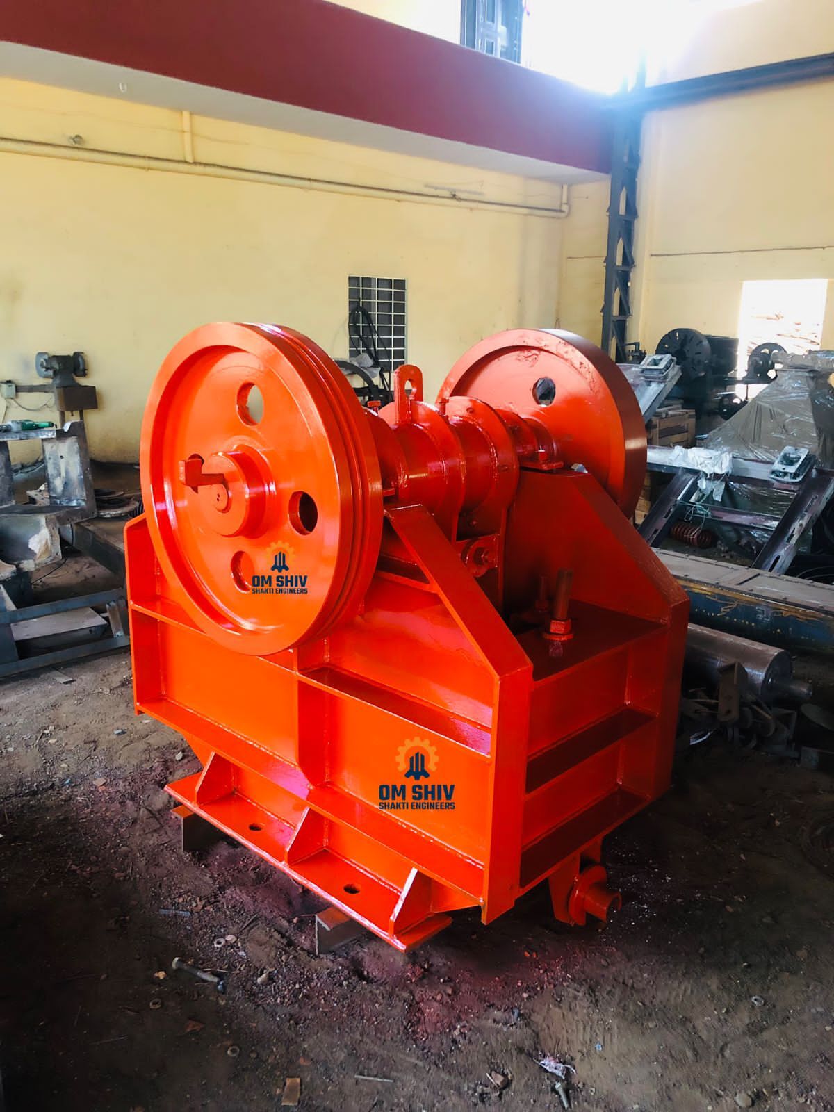 White Jaw Crusher