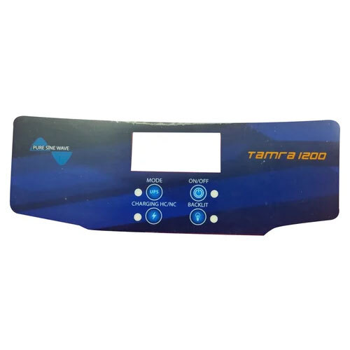 Blue Polycarbonate Sticker - Style: Printed