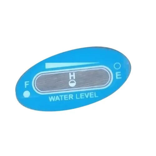 Printed Polycarbonate Stickers - Color: Blue
