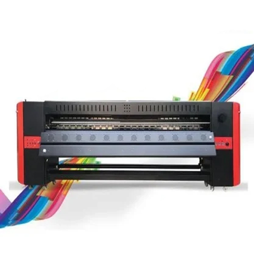 Lotus Automatic Flex Printing Machine - PVC, 3000 mm Max Print Width, 4/8 Print Heads, 512 Nozzles | High Insulation, Pneumatic Press Control