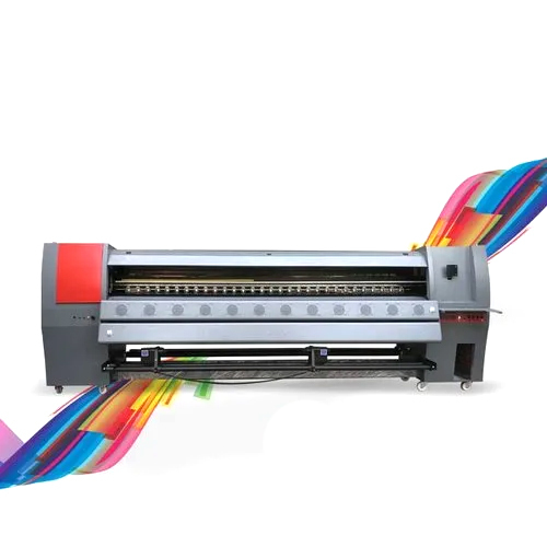 Lotus J3-3208 - PVC Flex Printing Machine 3000 mm Max Width, 512i Nozzles, Compact Structure, Pneumatic Press Control, 50/60 Hz
