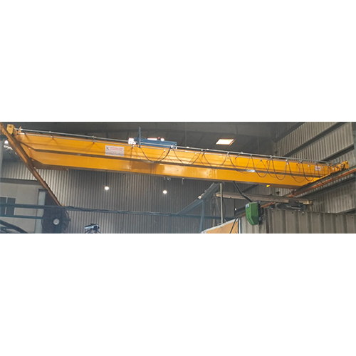 Industrial Double Girder Eot Crane - 5-10 Ton Load Capacity, 20-30 M Span | Semi-automatic Operation, Electric/hydraulic Power Supply, Emergency Stop Safety Feature