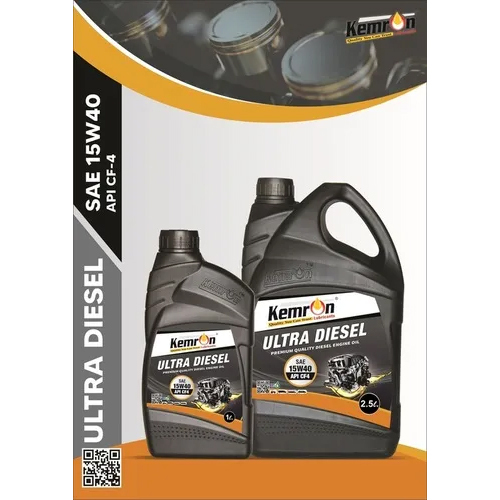 Kemron Ultra Diesel 15w40 Cf4 का उच्च गुणवत्ता वाला डीज़ल इंजन ऑइल है, जिसे इंजन की दीर्घकालिक सुरक्षा और प्रदर्शन सुनिश्चित करने के लिए डिज़ाइन किया गया है।