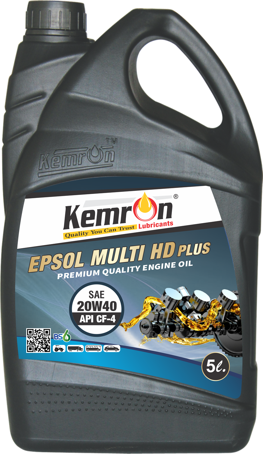 Kemron Multi Hd Plus 20w40 Cf4 - Application: Automotive
