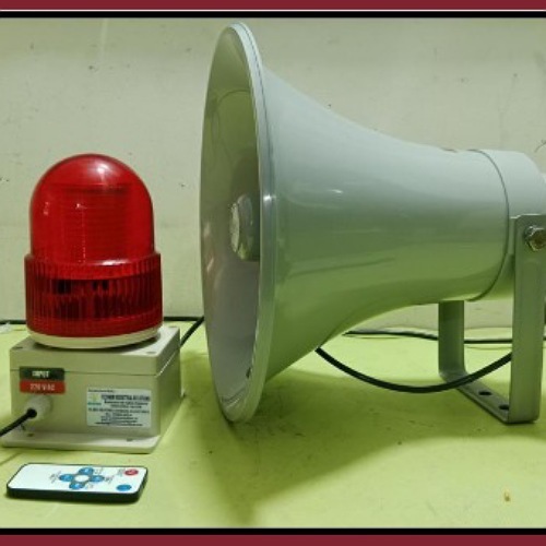 Programmable Audio And Visual Alarm 30w - Color: Red