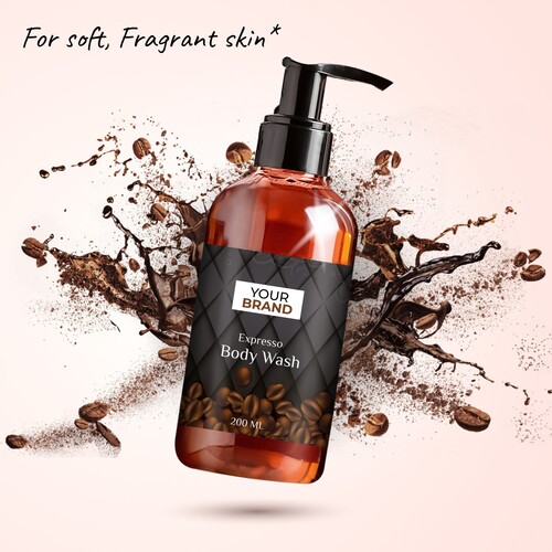 Coffe Body Wash - Liquid, All Skin Types | Enriched With Coffee, Caffeine, Vitamin E & Brazil Nut Oil For Deep Cleansing And Hydration