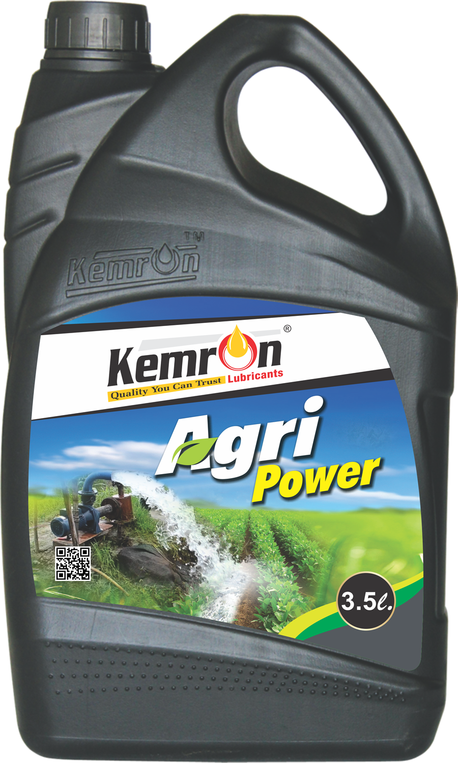 Kemron Agri Power - Pump Set Oil Viscosity Grade , Natural Gold Color , 0.6 Kg/l Density