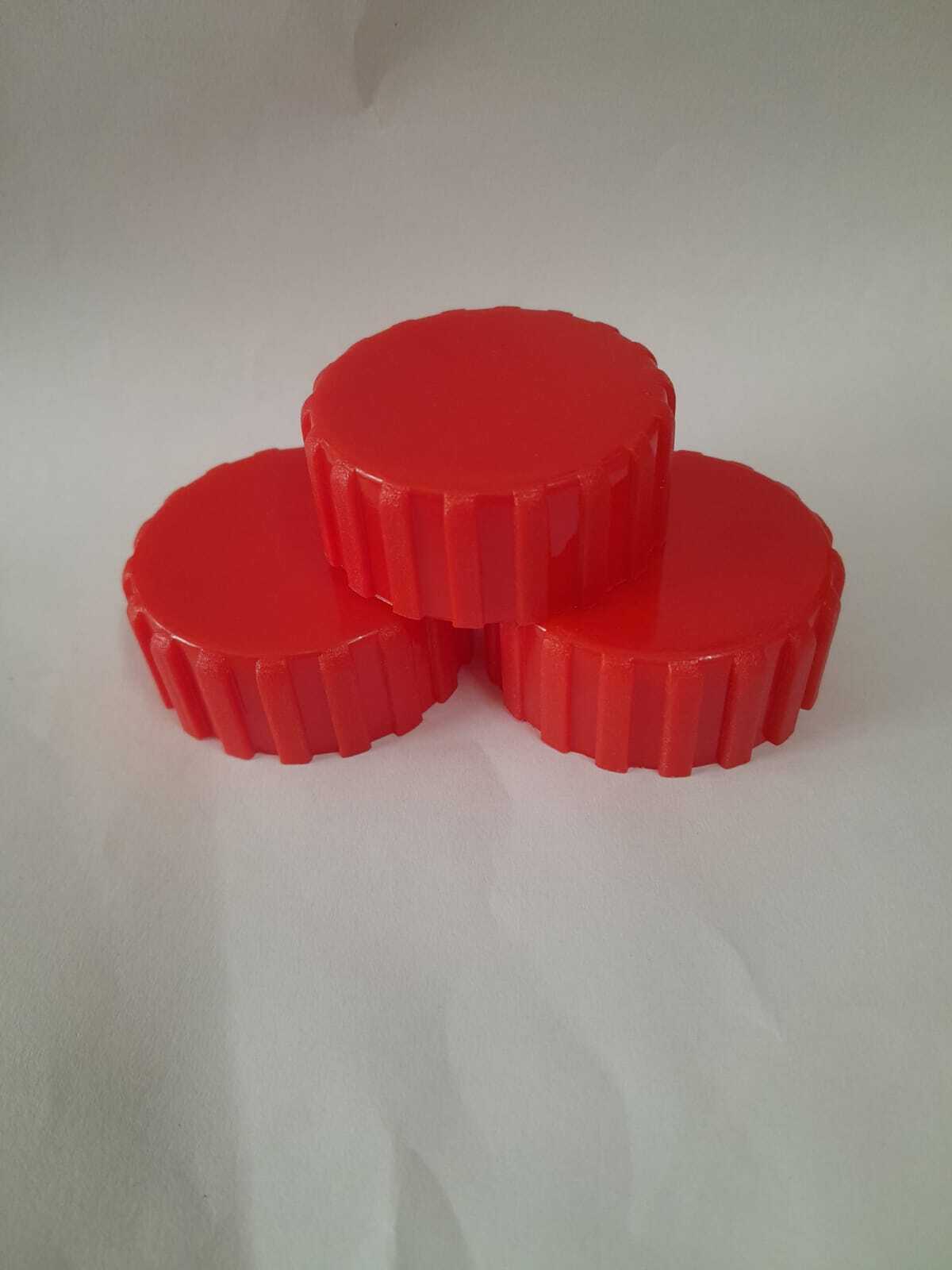 Fridge Bottle Caps - 38mm & 46mm Sizes | Bright Red, Yellow, Blue, Green - Leak-proof Tight Sealing