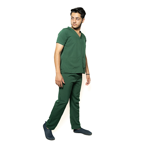 Different Available Dark Green Scrub Suit