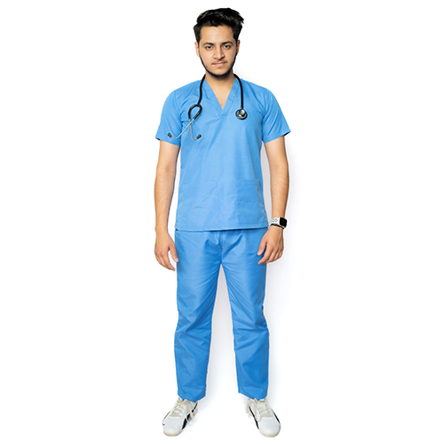 Different Available Light Blue Scrub Suit