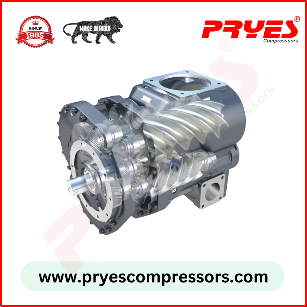 22kw Energy Efficient Screw Compressor - Color: Grey