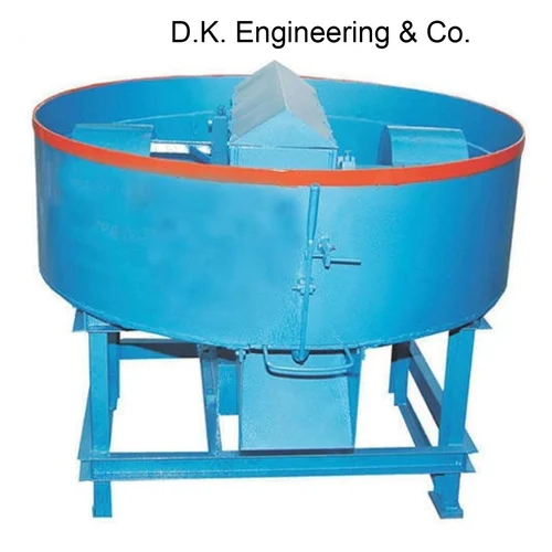 3 HP कंक्रीट पैन मिश्रण मशीन