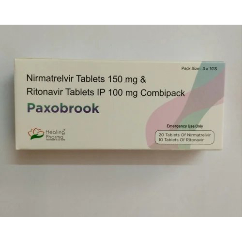 Paxobrook Nirmatrelvir And Ritonavir Tablets Combipack By Nilpankh India Private Limited