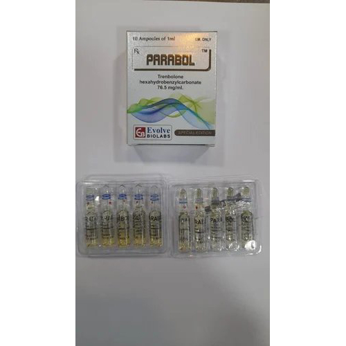 Parabol Trenbolone Hexahydrobenzylcarbonate 76.5 Mgml Injection