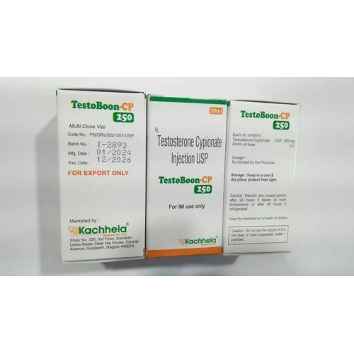 Testosterone Cypionate 250mg 20 Ml