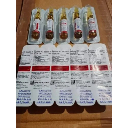 Ranitidine Hydrochloride Injection By Nilpankh India Private Limited
