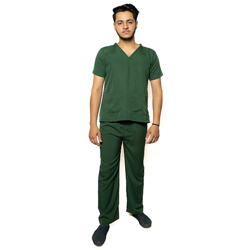 Different Available Dark Green Scrub Suit