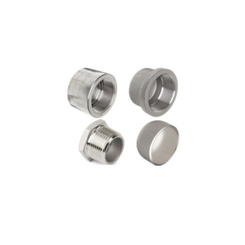 Metal Pipe Caps - Stainless Steel & Carbon Steel, Polished Round Shape With Warranty And Versatile Dimensions