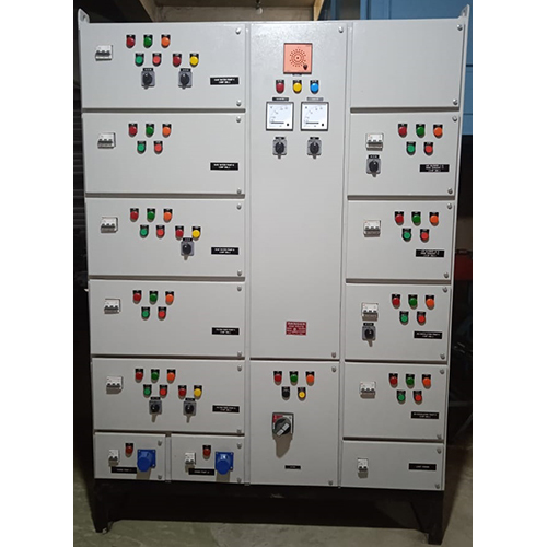 3 Phase Electric Powder Coated Mcc Panel - Base Material: Mild Steel