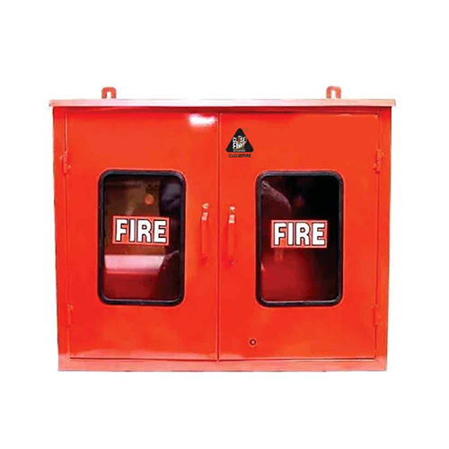 Fcp Box Double Door Fire Hose Box - Mild Steel, Red Color | Fire Fighting ...