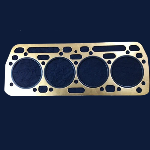 Inter Cylinder Head Gasket - CAC & BKT Materials, Sizes 76mm, 80mm, 85mm, 87.5mm, Thickness Less Than 1mm, Grooved Design for Industrial Applications